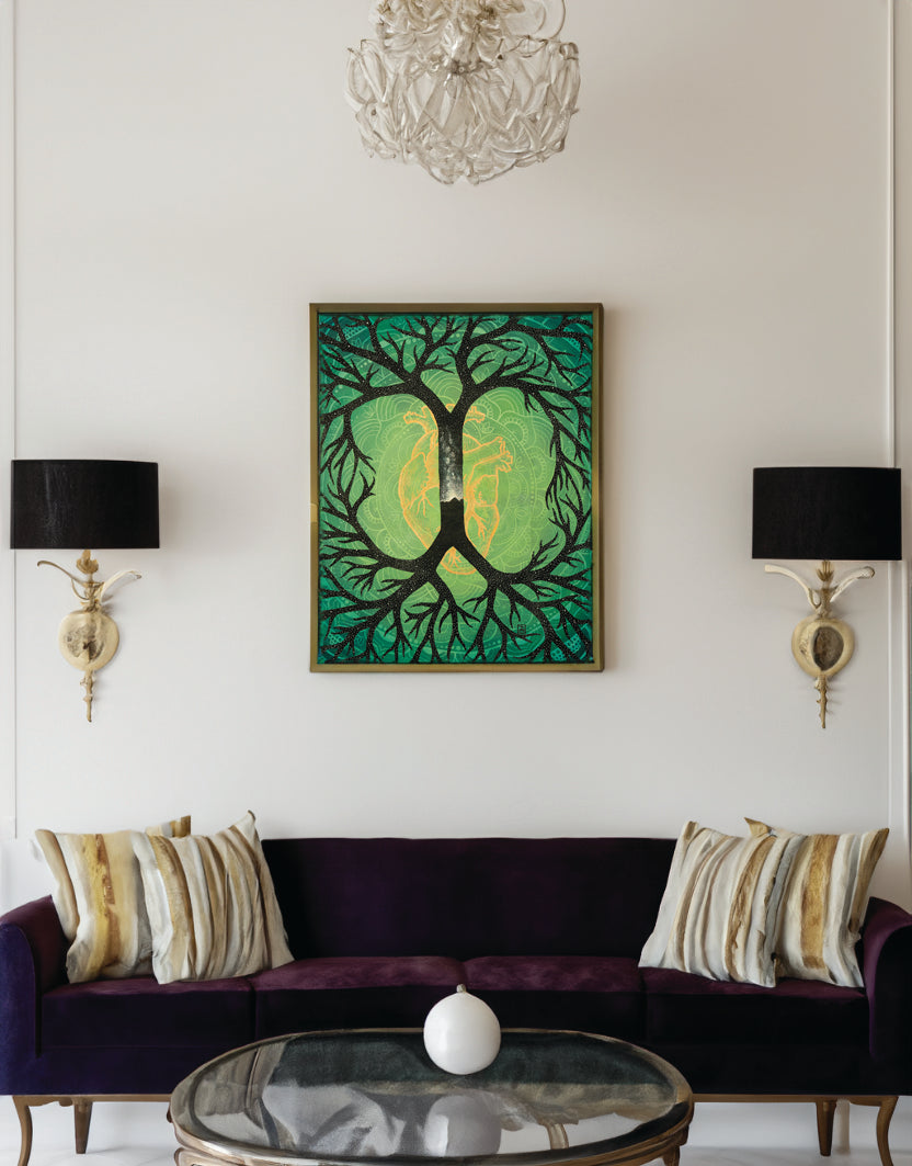 Heart Connection - Original Acrylic Painting