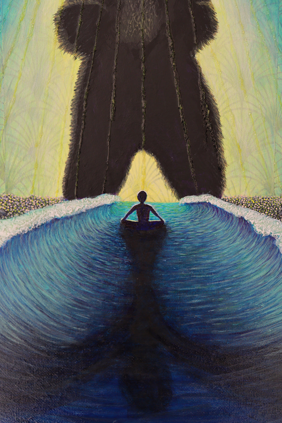 "Bearing Witness: Transforming Fear into Light" - Print