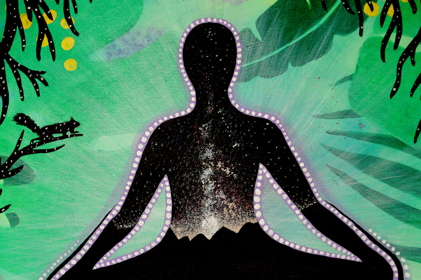 "Sitting With Oneness" - Print
