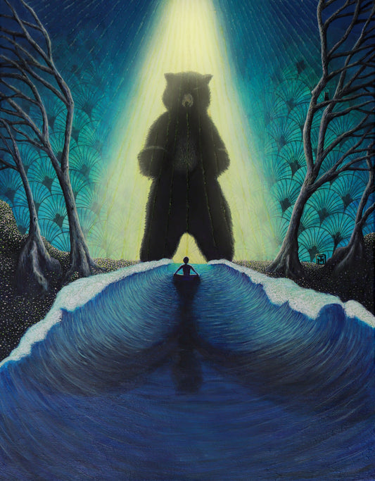 "Bearing Witness: Transforming Fear into Light" - Print