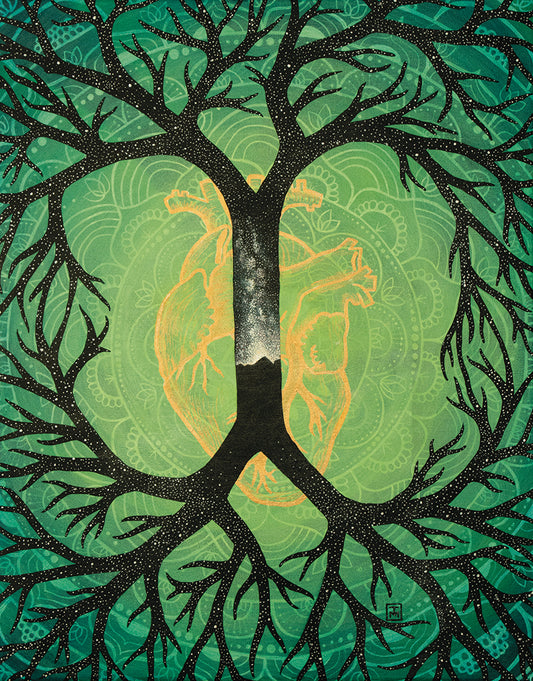 Heart Connection - Original Acrylic Painting