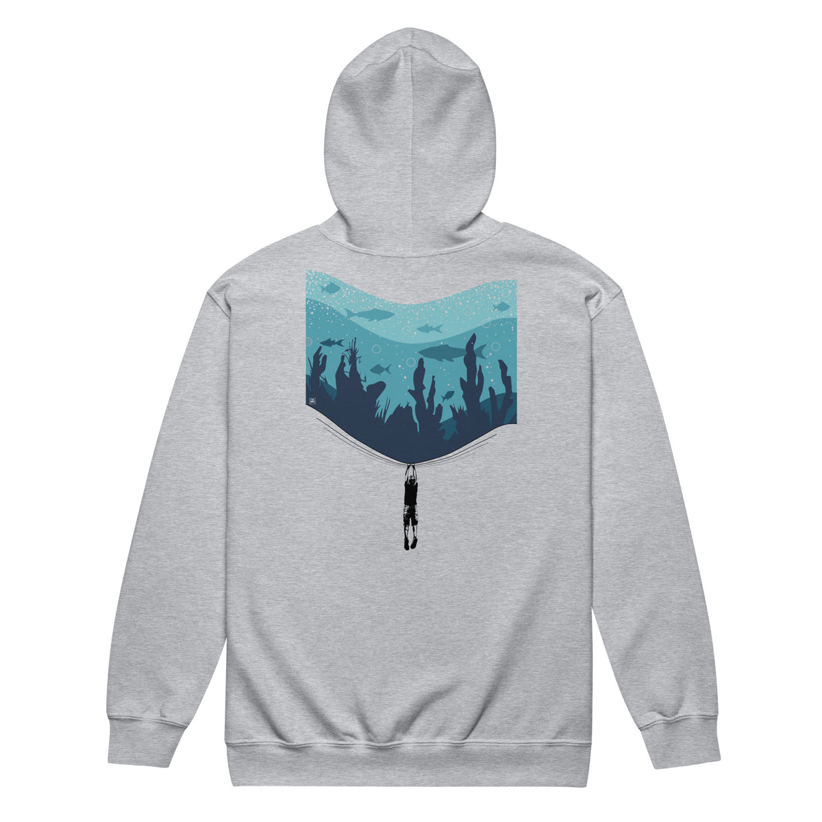 Unisex heavy blend zip hoodie